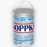 Краска огнебиозащитная для внутренних работ финишная SOPPKA для OSB и фанеры (1 кг) 0мм — Купить в Москве