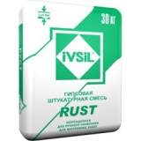 Штукатурка гипсовая Ivsil Rust 0мм — Купить в Москве