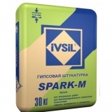 Штукатурка гипсовая белая Ivsil Spark 0мм — Купить в Москве