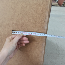 Измерение листа МДФ формата 2750х1830мм толщиной 16мм, производство — Шексна