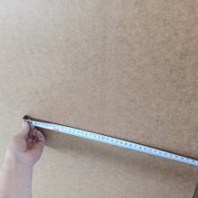 Измерение листа МДФ формата 2440х1830мм толщиной 16мм, производство — Шексна