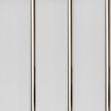 Потолочные панели ПВХ трехсекционные Серебро 9мм — Купить в Москве