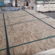Поставка на склад плит OSB Taleon толщиной 12 мм, размер листов в пачке — 2500х1250 мм